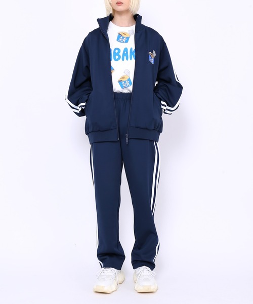 PUNYUS（プニュズ）の「フードジャージパンツ(SABA・PAN）（その他パンツ・レディース・ベージュ/ネイビー・1/2/3/4）」の14枚目の写真