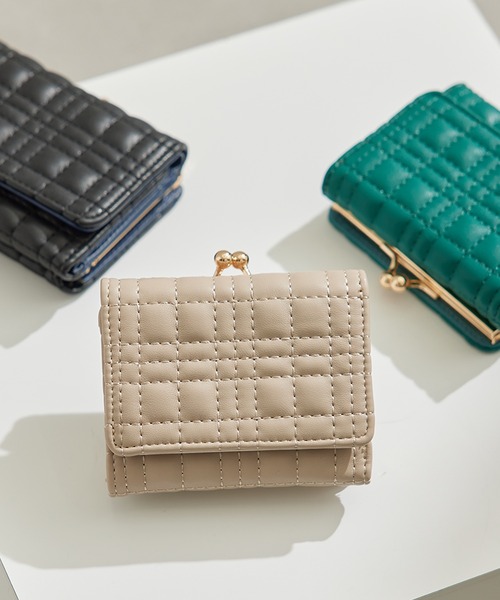 ROPE' PICNIC（ロペピクニック）の「がま口キルティング三つ折り