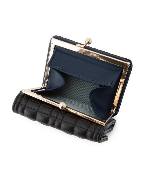 ROPE' PICNIC(ロペピクニック)の「がま口キルティング三つ折りミニウォレット(財布・レディース・ブラック/グリーン/ベージュ系その他2/ピンク系その他2・FREE)」の11枚目の写真