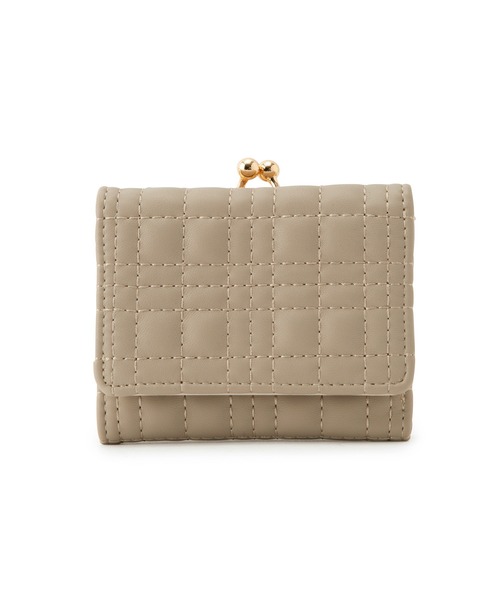 ROPE' PICNIC(ロペピクニック)の「がま口キルティング三つ折りミニウォレット(財布・レディース・ブラック/グリーン/ベージュ系その他2/ピンク系その他2・FREE)」の9枚目の写真
