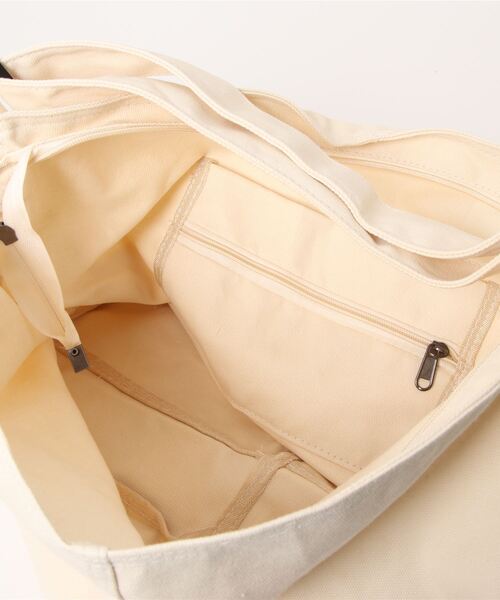 B.R.U（ブル）の「【A4収納可能】大容量キャンバストートバッグ / キャンバスショルダーバッグ（ショルダーバッグ・メンズ・ホワイト/ブラック/カーキ/グレー/ブルー・FREE）」の19枚目の写真