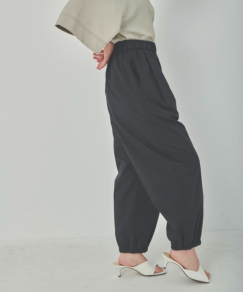 OUTERSUNSET（アウターサンセット）の「twill tuck pants（その他パンツ・レディース・ブラック/カーキ・FREE）」の20枚目の写真