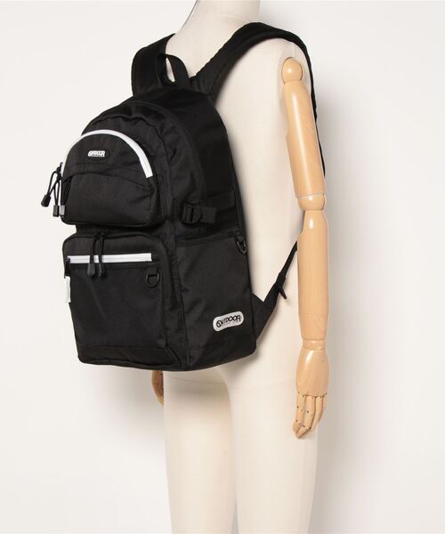 OUTDOOR PRODUCTS(アウトドアプロダクツ)の「SOUTHLAND2BIG デイパック 大容量30L リュックサック(バックパック/リュック・メンズ・ホワイト/レッド/ピンク/ブラック・FREE)」の6枚目の写真