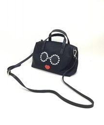 a-jolie（アジョリー）の「a-jolie パールサングラスちゃん スクエアバッグ（ハンドバッグ）」