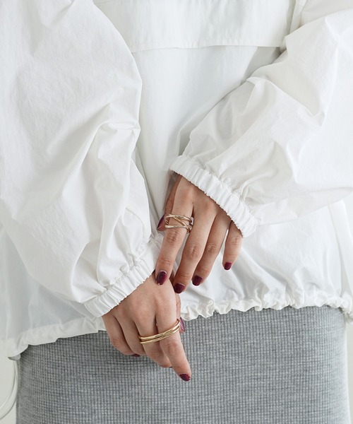 キャロウェイ コレクション★2way アノラック パーカー グレー Mサイズ ケーウェイ K-WAY KーWAY パーカーLeon レオン K61167W