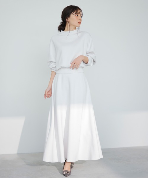 anuans（アニュアンス）の「ソフトファブリックセットアップ（セットアップ・レディース・ネイビー/ホワイト系その他・SMALL/MEDIUM）」の4枚目の写真