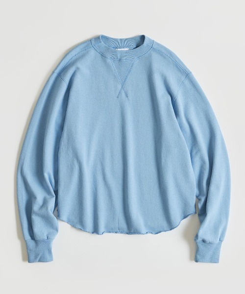 THE SHINZONE（ザ　シンゾーン）の「W GAZETTE PULLOVER（スウェット・レディース・グレー系その他/イエロー系その他/グリーン/ライトブルー/ネイビー/インディゴブルー・FREE）」の4枚目の写真