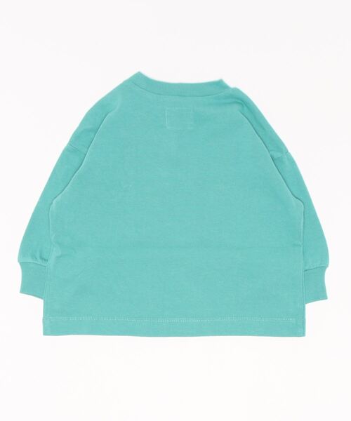 Ocean&Ground（オーシャン&グラウンド）の「プレイフルロゴロンT(80～140cm)（Tシャツ/カットソー・キッズ・イエロー/サンドベージュ/エメラルド/ブラック・110/130/80/100/120/140/95/90）」の17枚目の写真