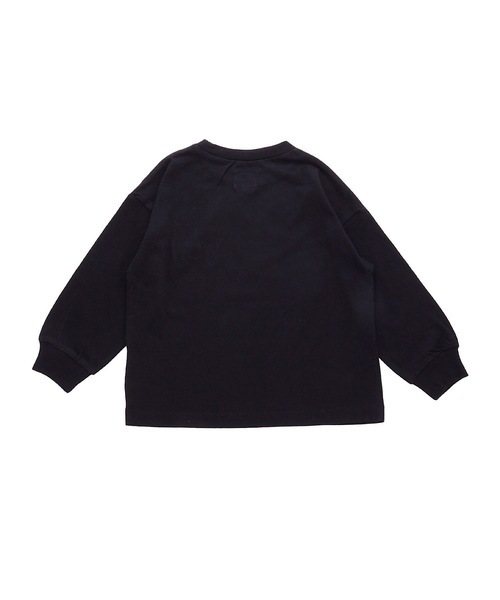 Ocean&Ground（オーシャン&グラウンド）の「プレイフルロゴロンT(80～140cm)（Tシャツ/カットソー・キッズ・イエロー/サンドベージュ/エメラルド/ブラック・110/130/80/100/120/140/95/90）」の8枚目の写真