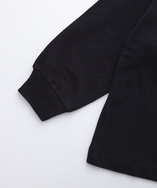 Ocean&Ground（オーシャン&グラウンド）の「プレイフルロゴロンT(80～140cm)（Tシャツ/カットソー・キッズ・イエロー/サンドベージュ/エメラルド/ブラック・110/130/80/100/120/140/95/90）」の11枚目の写真