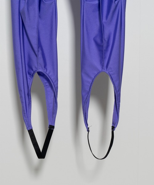 PRANK PROJECT（プランクプロジェクト）の「ジャージートレンカ/Jersey Stirrup Pants（その他パンツ・レディース・チャコールグレー/パープル・FREE）」の7枚目の写真