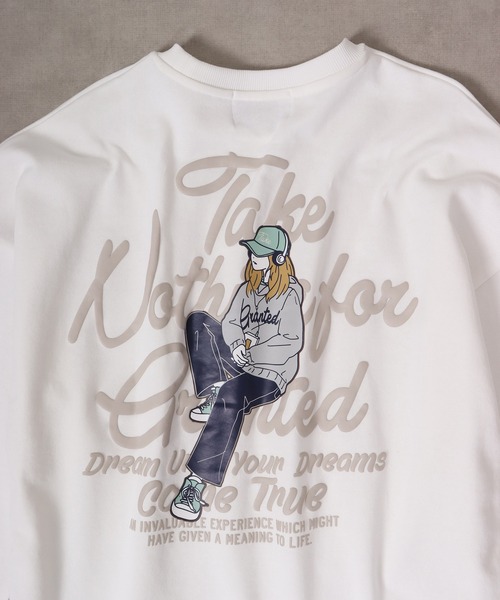 A.T,C in the attic homme(エーティーシーインジアティックオム)の「ATC in the attic homme イラストガールズトレーナー(スウェット・メンズ・ブラック系その他/イエロー/ブラック/ライトグレー/ホワイト/ライトグレー系・M/L)」の21枚目の写真