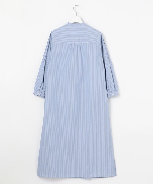 J.PRESS(ジェイプレス)の「【WEB限定カラーあり・洗える・接触冷感・UVカット・イージーケア】 エステネージュストライプ ワンピース(ワンピース・レディース・サックスブルー系1/ブルー系1/ネイビー系1/ライトグレー系1・T15/T13)」の18枚目の写真
