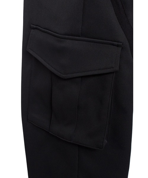 TORNADO MART（トルネードマート）の「TORNADO MART∴クロップドイージーカーゴパンツ（カーゴパンツ・メンズ・ブラック/ホワイト・M/L/S）」の11枚目の写真