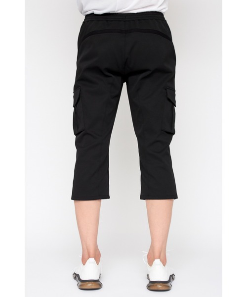 TORNADO MART（トルネードマート）の「TORNADO MART∴クロップドイージーカーゴパンツ（カーゴパンツ・メンズ・ブラック/ホワイト・M/L/S）」の18枚目の写真