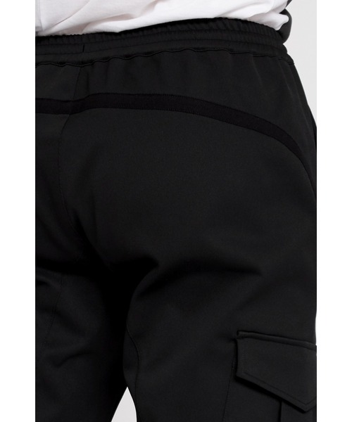 TORNADO MART（トルネードマート）の「TORNADO MART∴クロップドイージーカーゴパンツ（カーゴパンツ・メンズ・ブラック/ホワイト・M/L/S）」の21枚目の写真