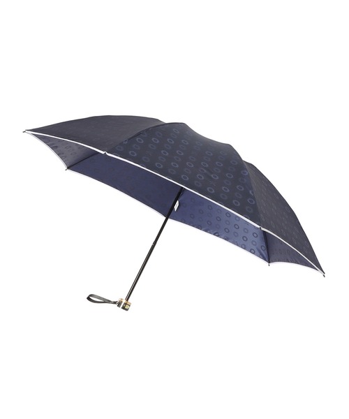 ランバンオンブルー　折りたたみ傘 折りたたみ傘 ジャガードパイピング（折りたたみ傘）｜LANVIN en