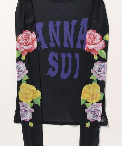 ANNA SUI(アナスイ)の「ANNA SUI jouetie メッシュフィットトップス【SP】(その他トップス・レディース・パープル/ブラック/ピンク・M)」の5枚目の写真