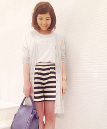 mystic | 長袖V/Nロングカーディガン(カーディガン/ボレロ)