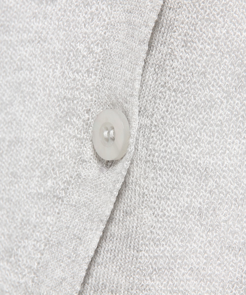 mystic（ミスティック）の「長袖V/Nロングカーディガン（カーディガン/ボレロ・レディース・ベージュ/ホワイト/グレー・ﾌﾘ-）」の12枚目の写真