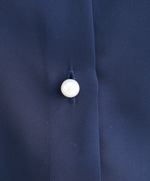 marun（マルン）の「＜大きいサイズ＞ ボータイリボンブラウス marun（シャツ/ブラウス・レディース・ネイビー/ピンク・L/LL/3L/4L/5L）」の17枚目の写真