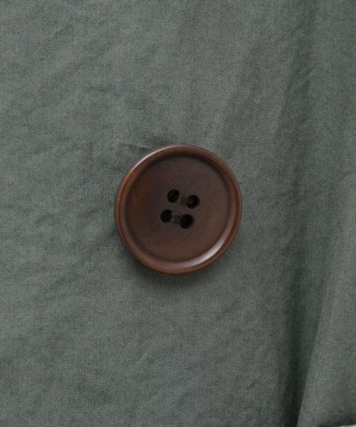 EDIFICE（エディフィス）の「【HUM VENT / ヒューベント】ALGA TRENCH COAT（トレンチコート・メンズ・ネイビー/グリーン・2）」の21枚目の写真