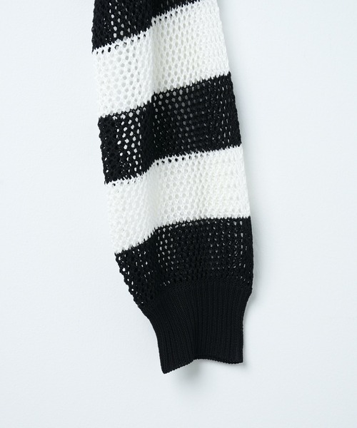 WEGO（ウィゴー）の「WEGO/ショートメッシュニットプルオーバー（ニット/セーター・レディース・ブラック/ブラック系その他5/ブラウン・FREE）」の17枚目の写真