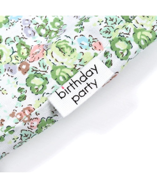 birthday party(バースデイパーティー)の「birthdayparty/【お揃い】ランダムテレコリブ花柄ワンピース(ワンピース・キッズ・オレンジ系その他/グレー系その他・80/110/100/90)」の16枚目の写真