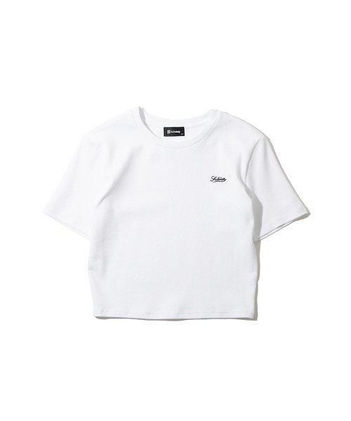 Subciety（サブサエティ）の「CROPPED TINY TEE（Tシャツ/カットソー・レディース・ホワイト/ブラック/グリーン/グレー・LARGE/SMALL/MEDIUM）」の8枚目の写真