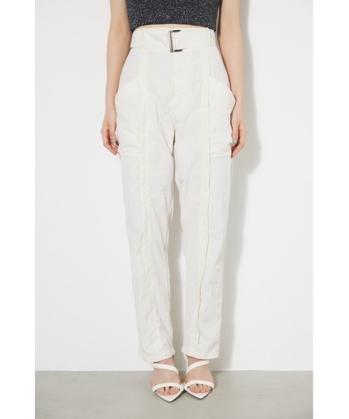 rienda（リエンダ）の「オーバーポケットナイロンパンツ 春服（カーゴパンツ・レディース・ホワイト/パープル/ブラック・SMALL/MEDIUM/X-SMALL）」の16枚目の写真