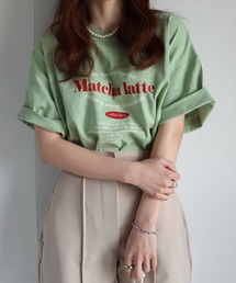 デザインロゴプリントTシャツ