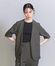 BEAUTY&YOUTH UNITED ARROWS | ポリエステルブレンド ハーフスリーブ ジャケット(その他アウター)