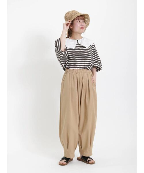 Samansa Mos2(サマンサ モスモス)の「ペーパークロシェハット(ハット・レディース・オフホワイト/ベージュ・フリ-)」の12枚目の写真