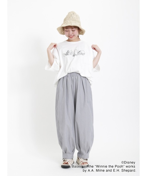 Samansa Mos2(サマンサ モスモス)の「ペーパークロシェハット(ハット・レディース・オフホワイト/ベージュ・フリ-)」の4枚目の写真