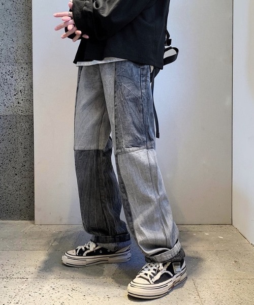 RNA　スペシャルブリーチルーズパンツ　デニムパンツ　M trim_ofalv_item03f24fe8468011f