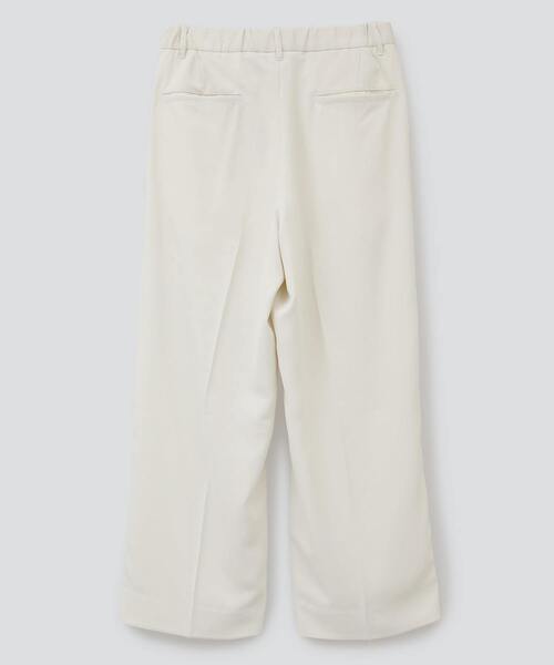 CONVERSE TOKYO（コンバーストウキョウ）の「LIGHT TWILL WIDE SLACKS（スラックス・メンズ・ホワイト/ライトブラウン/ブラック・LARGE/MEDIUM）」の7枚目の写真