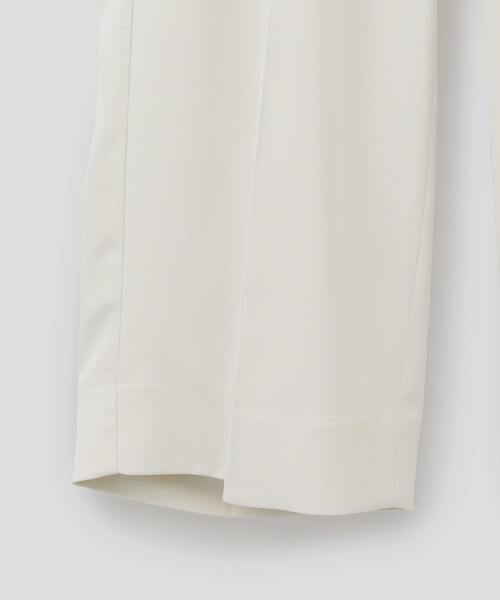CONVERSE TOKYO（コンバーストウキョウ）の「LIGHT TWILL WIDE SLACKS（スラックス・メンズ・ホワイト/ライトブラウン/ブラック・LARGE/MEDIUM）」の9枚目の写真