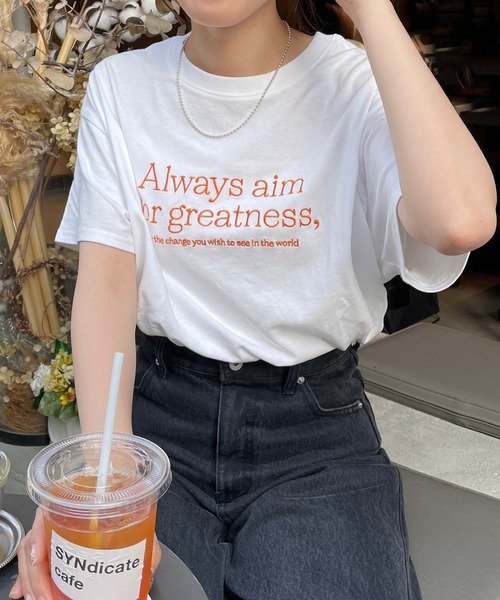 always Tシャツ ステッカー付き always Tシャツ ステッカー付き