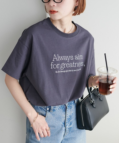 セール】【WEB限定】Always刺繍ロゴTシャツ（Tシャツ/カットソー