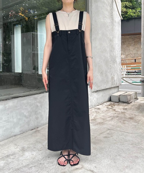 CAPRICIEUX LE'MAGE（カプリシューレマージュ）の「【サイズ展開あり】ベアジャンスカ（ジャンパースカート・レディース・ホワイト/ブラック/ホワイト系その他・38/36）」の14枚目の写真