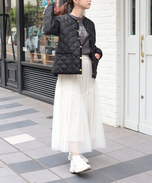 Traditional Weatherwear(トラディショナルウェザーウェア)の「【別注】【Traditional Weatherwear/トラディショナルウェザーウエア】ARKLEY 裏地チェック(ブルゾン・レディース・ブラック・36/34)」の17枚目の写真