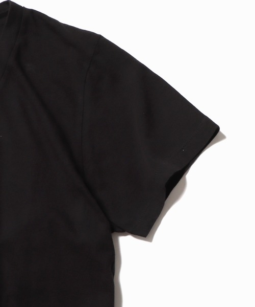 CAL.Berries(カルベリーズ)の「CAL.Berries/カルベリーズ BERRY EASY V NECK 無地 シンプル VネックTシャツ(Tシャツ/カットソー・レディース・ヘザーグレー/ホワイト/ブラック・S/M)」の6枚目の写真