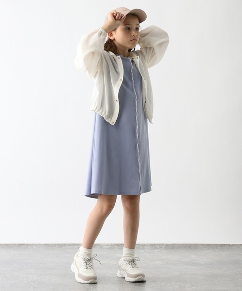 GLOBAL WORK（グローバルワーク）の「シャーベッTEE/ノースリーブワンピース/162602（ワンピース・キッズ・ブラック/パープル/ブルー・160cm/120cm/100cm/110cm/140cm/130cm/150cm）」の18枚目の写真