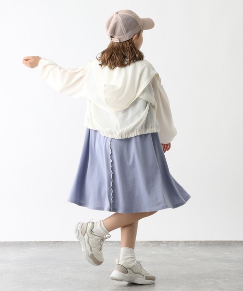 GLOBAL WORK（グローバルワーク）の「シャーベッTEE/ノースリーブワンピース/162602（ワンピース・キッズ・ブラック/パープル/ブルー・160cm/120cm/100cm/110cm/140cm/130cm/150cm）」の4枚目の写真