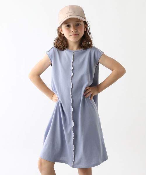 GLOBAL WORK（グローバルワーク）の「シャーベッTEE/ノースリーブワンピース/162602（ワンピース・キッズ・ブラック/パープル/ブルー・160cm/120cm/100cm/110cm/140cm/130cm/150cm）」の22枚目の写真
