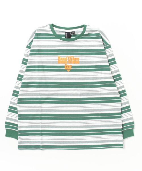 ROXY（ロキシー）の「ROXY/ロキシー ロンT/長袖  ルーズシルエット オーバーサイズ RLT234610T（Tシャツ/カットソー・レディース・グレー/チャコールグレー×ブラック/グレー系その他・M/L）」の14枚目の写真