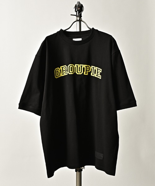 ADAM PATEK(アダムパテック)の「ADAMPATEK / groupie college Logo looose T/ルーズシルエットカレッジロゴビッグTシャツ(AP2314034)(Tシャツ/カットソー・レディース・ブラック/ホワイト/グレー・1/2/3)」の16枚目の写真