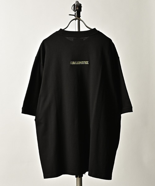 ADAM PATEK(アダムパテック)の「ADAMPATEK / groupie college Logo looose T/ルーズシルエットカレッジロゴビッグTシャツ(AP2314034)(Tシャツ/カットソー・レディース・ブラック/ホワイト/グレー・1/2/3)」の18枚目の写真