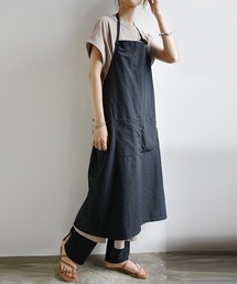 and it_（アンドイット）の「撥水コンパクト収納シンプルエプロン（エプロン）」
