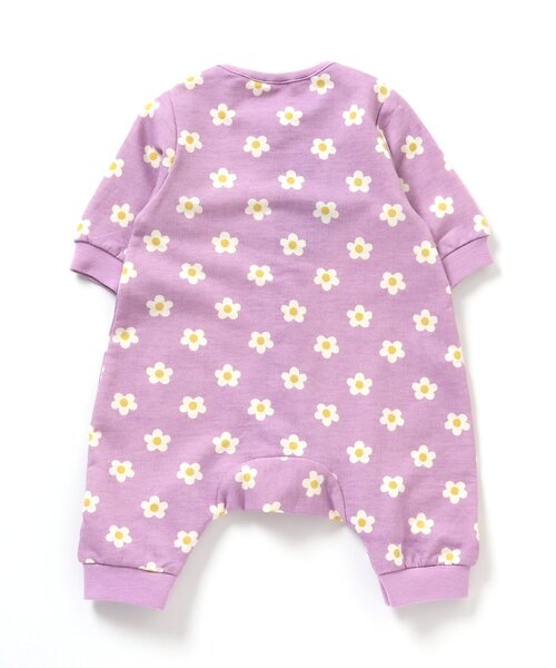 BREEZE（ブリーズ）の「総柄カバーオール マイファーストブリーズ（ロンパース・キッズ・オレンジ/ラベンダー/ミント/マスタード/ブラック/アイボリー/ブラウン/グリーン/グレー/ベージュ/チェック・80/60/70）」の18枚目の写真